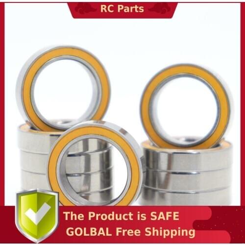 MR1319RS Bearing ABEC-3 10PCS 13*19*4 mm Thin Section MR1319-2RS Ball Bearings RS MR1319 2RS With Orange Sealed L-1319DD