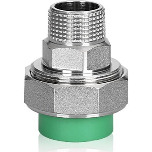 PPR Hot And Cold Water Pipe Fittings Water Purifier 25*3/4 Inner Wire Union Inner Thread Union