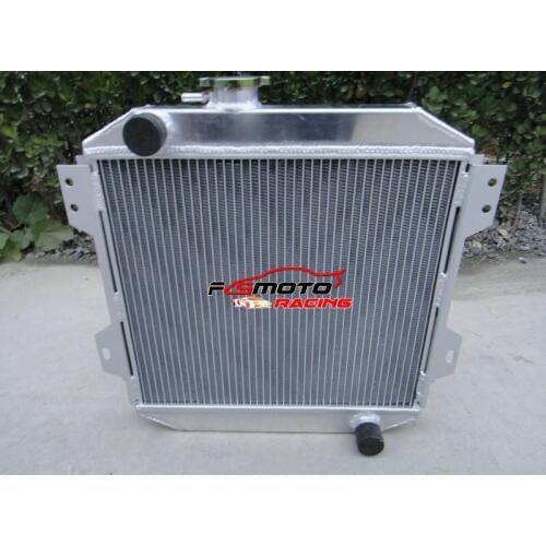 All Aluminum Alloy Radiator For Fit Ford Capri MK1 MK2 MK3 Kent 1.3L 1.6L/2.0 Essex/Escort 78+ New