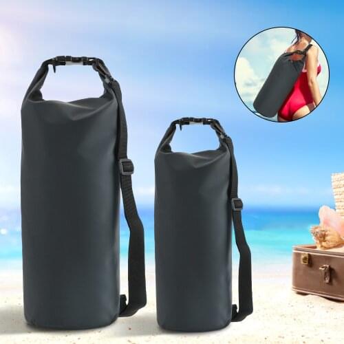 Waterproof Motorcycle Shoulder Bag Outdoor PVC Dry Sack Bag Diving Swimming Hiking Driving Travel Kits