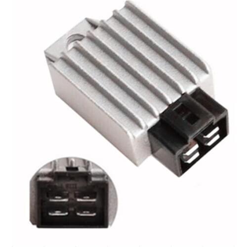 Motorcycle Voltage Regulator Rectifier 4Pin fit for Buggie with GY6 50cc 125cc 150cc Moped Scooter