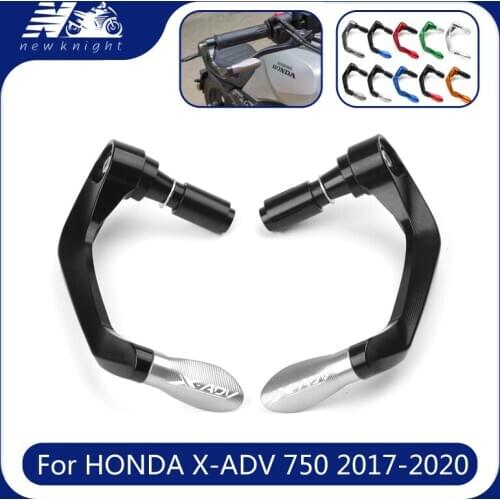 With Logo For HONDA XADV 750 X-ADV750 Motorcycle Accessories 7/8"22mm Handlebar Grips Guard Brake Clutch Levers Guard Protector