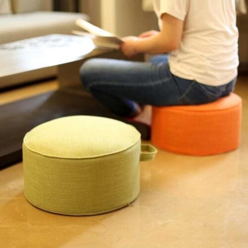 Removable Tatami Round Seat Cushion Sit Futon Dining Table Sitting Pad Pouf