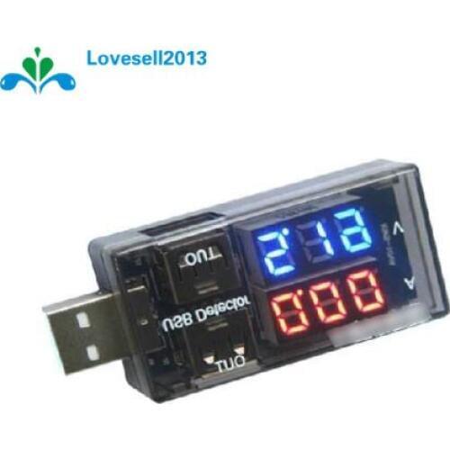High Precision! 0-2.5A 3-7.5V USB Charger Voltage Current Meter Handy Voltmeter Ammeter Battery Tester for Arduino