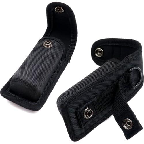 High quality Tactical Flashlight Holster Pouch Outdoor Hunting Hiking Portable Electronic Torch Holster Cover Case