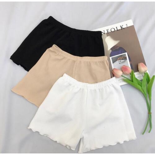 Women Soft Seamless Safety Short Pants Summer Under Skirt Shorts Cotton Breathable Short Tights Comfortable Panties