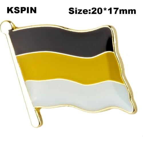 Pride Flag Badge Flag Brooch National Flag Lapel Pin International Travel Pins XY0827-1