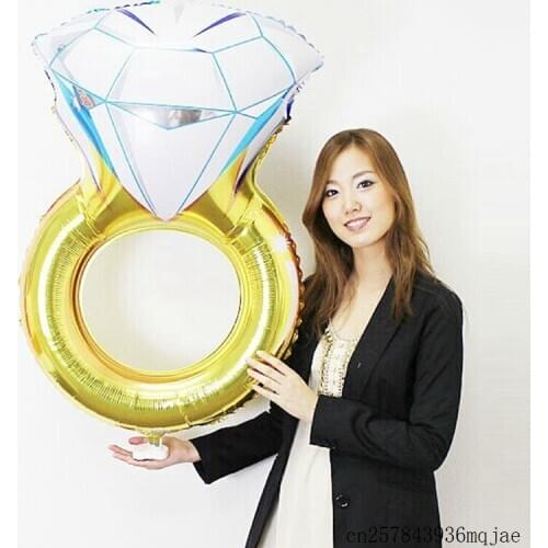 100pcs Diamond Balloons Inflatable Wedding Decoration Helium Air Balloon Event Party Supplies