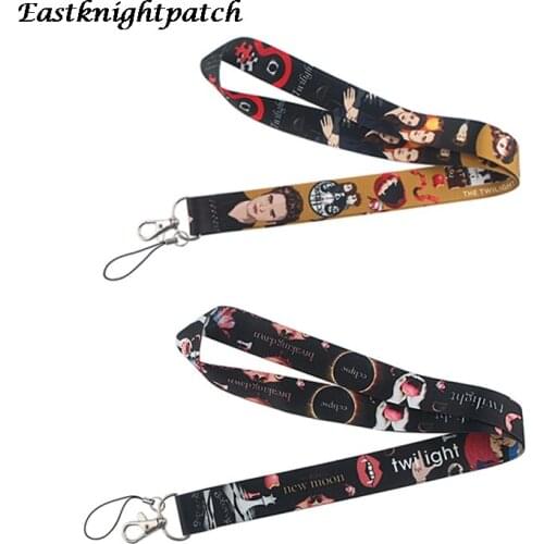 12pcs/lot E2862 Cartoon Lanyard for Key Phones USB Flash Drives Keys Keychains ID Card Name Tag Badge Holders Rope