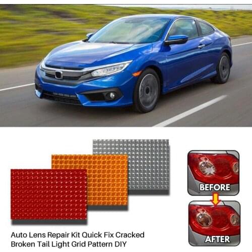 3PCAuto Lens Repair Kit Car Tail Light Repair Film High Strength Red Lens Repair Film Car Stickers Dropshipping