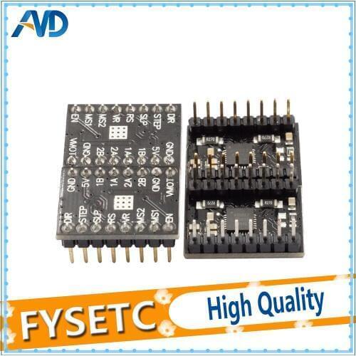 4pcs Makerbot 3D Printer Stepper Drivers Module With Heat Sink Gift Makerbot A4988 Stepper Motor Driver For 3d Printer Parts