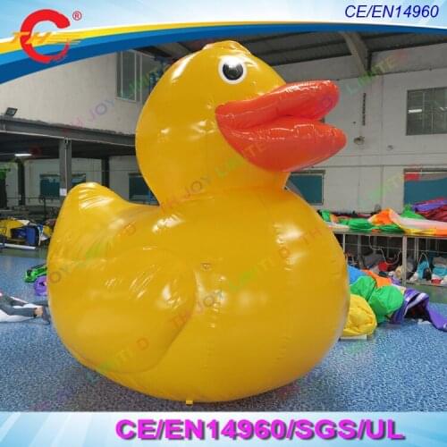 Free shipping 3m/4m/5m/6m Giant floating duck Inflatable Promotion Yellow Duck Popular Inflatable Advertising Yellow Duck