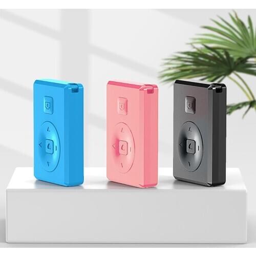 Mini Wireless Bluetooth Remote Button for Selfie Camera Controller Adapter Photo Control For Android IOS Shutter Release Button
