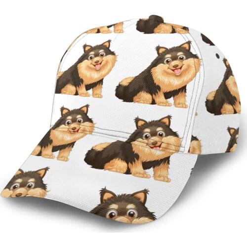 Cartoon Dogs Pattern Baseball Cap women men snapback caps Classic Style hat Casual Sport Outdoor cap