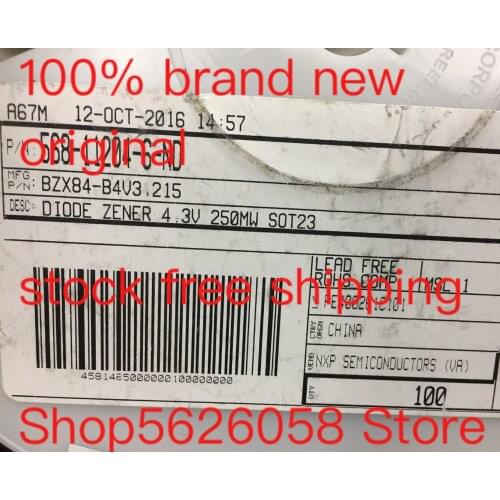 BZX84-B4V3.215 SOT23 100% new original freeshipping STOCK 50PCS-3000PCS/LOT