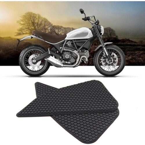 For DUCATI Scrambler 800 CLASSIC Tank Pad Gas Tank Traction Pads Fuel Tank Grips Side Stickers Knee Grips Protectors Decal