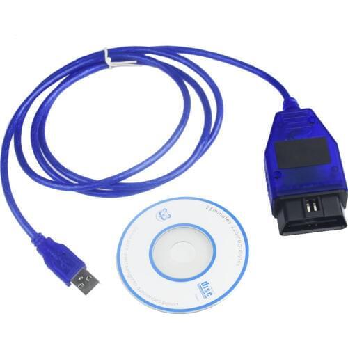 For VW for Audi 16 Pin OBD2 OBDII Diagnostic Tools cable Adapter Scanner KKL VAG