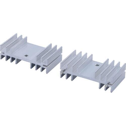 IC radiator 20*36*11mm heatsink aluminum profile three-end stabilized pressure radiator electronic high-power heat conducting