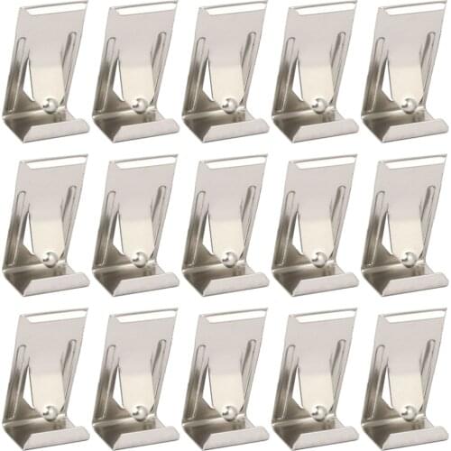 100PCS/Set Picture Photo Frame Clip Picture Hangers Picture Hanging Hooks for Picture Frame Hanging (Silver)