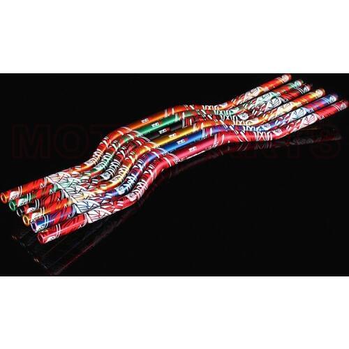 Motorcycle Motocross Aluminum 1 1/8" 28mm Handlebars Handle Tubes For CRF RMZ KXF YZ85 YZ125 YZ250 YZ250F YZ450F WR250F