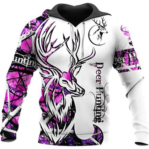 Hunting duck 3D Printed Mens Hoodies Harajuku Streetwear Autumn Hooded Sweatshirt Unisex Casual Jacket Tracksuits TD119966633254