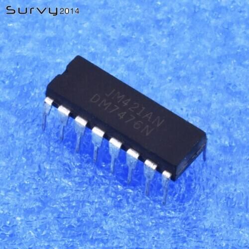 1/5PCS DM7476N DM7476 DIP-16 IC NSC high quality US diy electronics