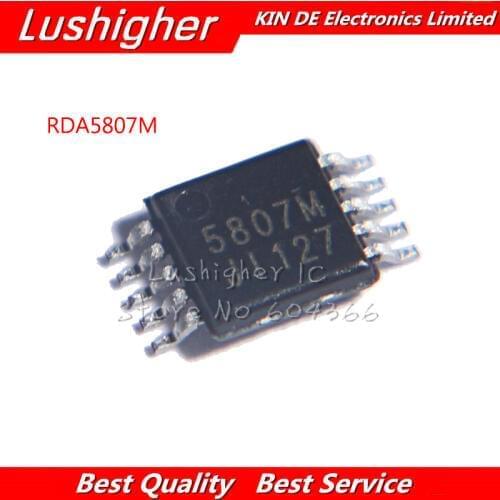 10PCS RDA5807M RDA5807 MSOP10 5807M MSOP
