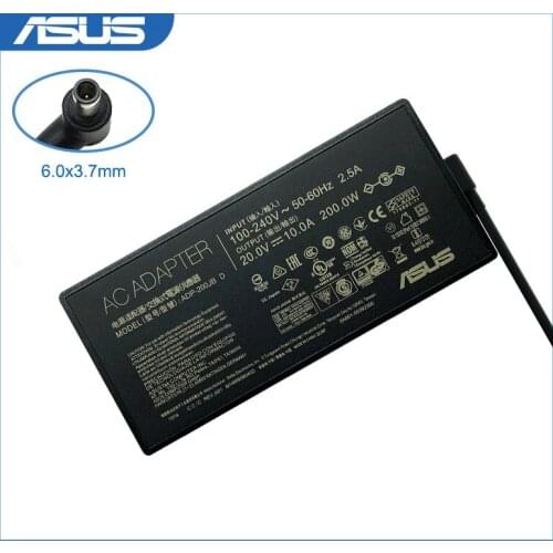 ADP-200JB D 20V 10A 6.0x3.0mm AC Adapter Charger For ROG Zephyrus G15 GA503 GA503QS GA503QR GA503QM 2021 ASUS TUF Gaming F15