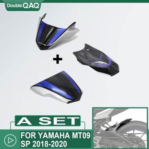 FOR YAMAHA MT09 SP 2018-2020 Motorcycle Accessories Fender Rear Hugger/Windshield Deflector/Rear Seat Cover Fairing