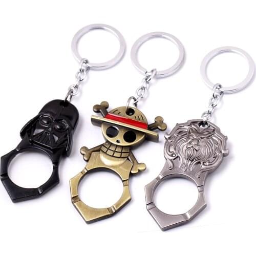 Anime Keychain Key Chains One Piece Keyring Alloy car pendant llaveros Jewelry Gifts