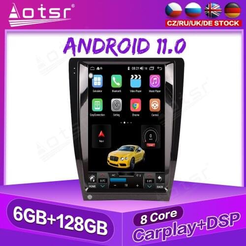 12.1 inch Android11 Car GPS Navigation For Audi A3 2008-2012 Auto Stereo Multimedia Radio Video Player Carplay Tape Headunit DSP