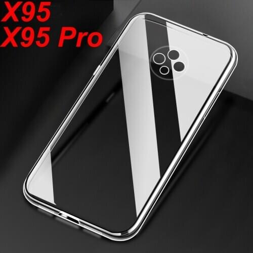Case For Doogee X95 Pro Cover Phone Protector Shell Transparent Soft TPU Silicone For Doogee X95 Glass Coque Funda Phone Capa