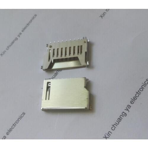 MMC/SD memory card socket holder seat slot Short body