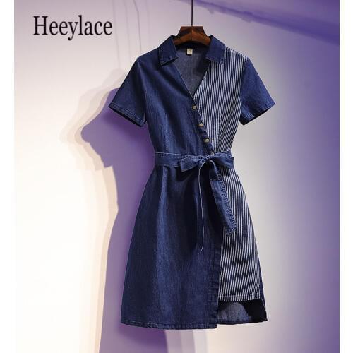 Летние платья в полоску Heeylace China At AliExpress