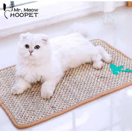 Hoopet Cat Toy Pet Mat Goods for Cats Cartoon Scratch Board Toy Kitten Scratch Mat Interactive Scratching Post