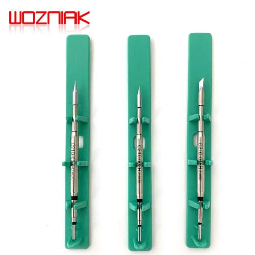 JBC Original Soldering Iron Tip C210018 C210002 C210020 for Soldering Station with Knife Head Pointed Bent head Straight Head