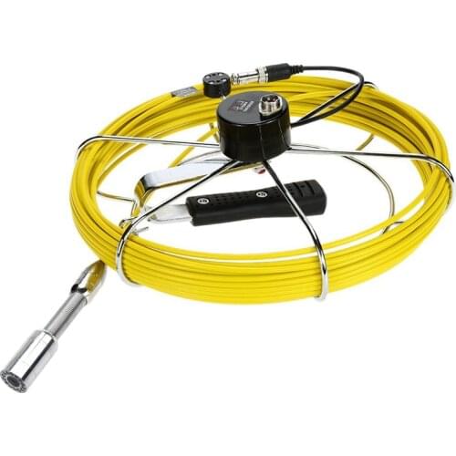 20m Cable Drain Pipe Inspection System Cable Reel With Camera Used For Pipeline Endoscope Inspection Camera Repair Replacement
