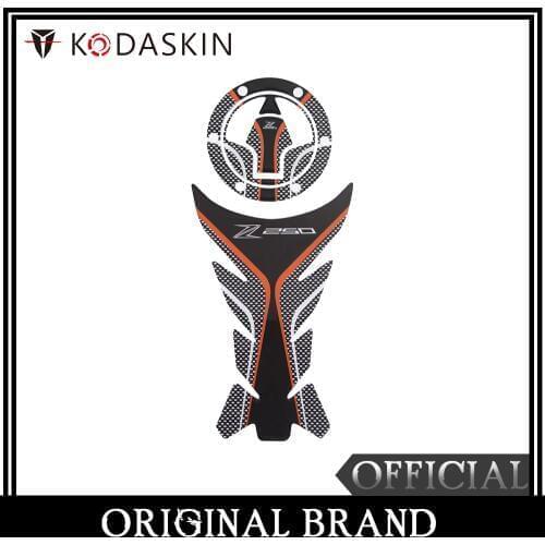 KODASKIN 3D Gas Tank Pad Protector Sticker Decal for Z250 z250 Orange