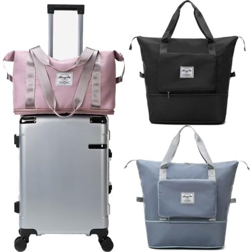 Multifunction Fashionable Shoulder Bags Waterproof Oxford Cloth Handbag Foldable Large Capacity Training Outdoor Travel Gym Bag