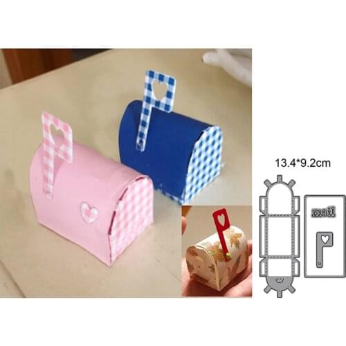 3D Candy Gift Box Bag metal cutting dies Embossing dies Scrapbooking dies card paper craft knife mould blade punch stencils dies