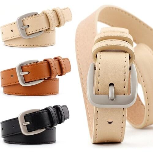 The new ladies belt fashion decoration wild dress belt women casual pants