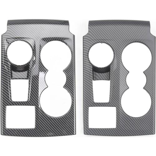 Car Gear Shift Panel Knob Cover Carbon Fiber Decal Interior Control Gear Box Shift Panel for Ford Bronco 2021