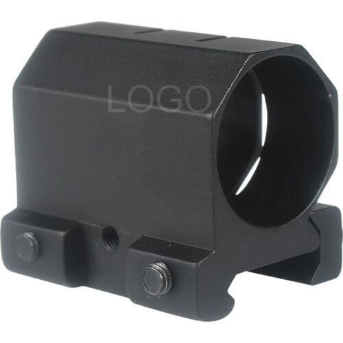 2018 New Y002 Durable Gun Optical Sight Flashlight Mount Holder Clip Clamp Black