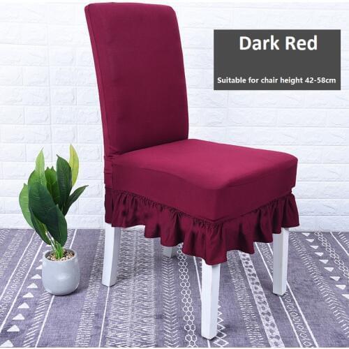 New Arrival Chair Cover Stretch Removable Chair Covers Slipcover For Dining Room Chair Protector Decoration