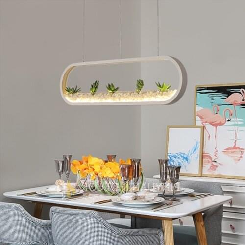 Modern Creativity Circle Design Pendant Light Home Decor 80 CM Aluminum Acrylic Painted Finishes Hanging Lamp for Dining Room
