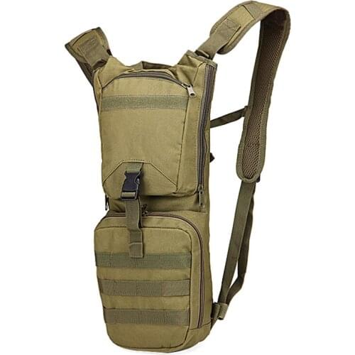 Sport Tactical Kettle Bag Phone Pouch Outdoor Camping Water Bottle Bags Cycling Climbing Travel Hydration Bag Fishing Backpacks