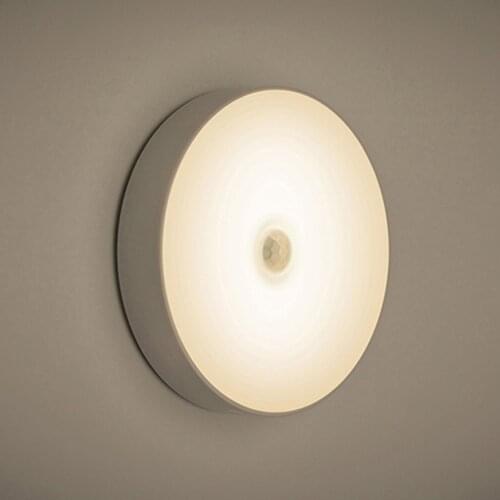 Motion Sensor Light Cordless Rechargeable LED Night Light Closet Lights Stair Lights For Hallway Bathroom Bedroom Kitchen