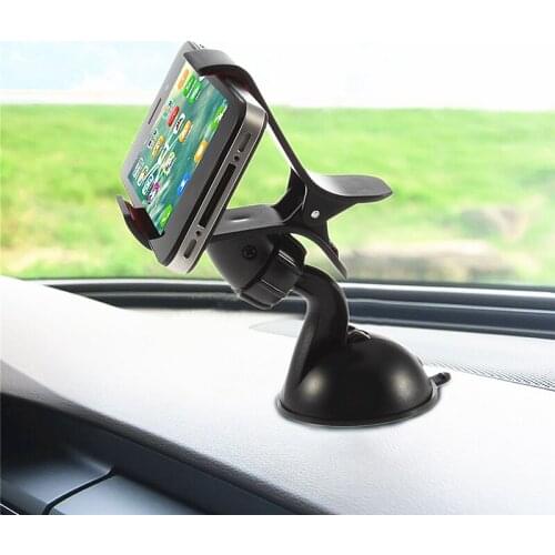 Universal 360 degree spin Car Windshield Mount cell mobile phone Holder Bracket stands car styling for iphone se
