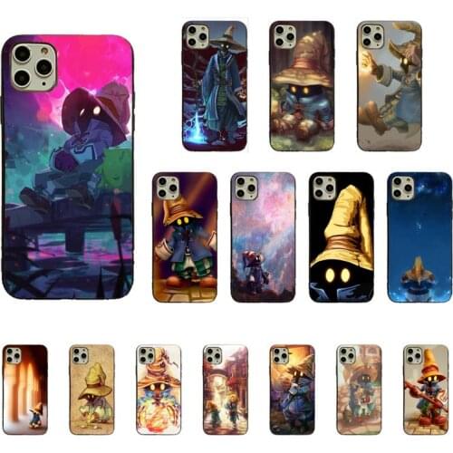 Vivi Ornitier Final Fantasy Soft black Phone Case For iPhone 11pro MAX 8 7 6 6S Plus X XS MAX 5 5S SE XR Fundas Capa