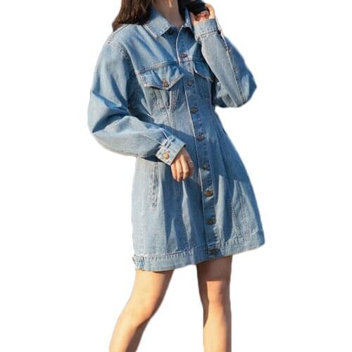 WSYORE Fashion Denim Dresses